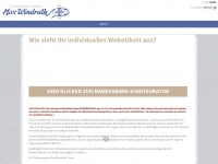 waeschenamen-windrath.de Webseite Vorschau