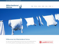 waeschedienst-heinze.de Webseite Vorschau