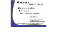 wagener-hardundsoftware.de Webseite Vorschau