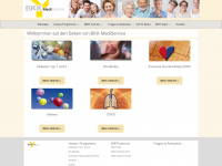 bkk-mediservice.de Webseite Vorschau