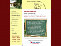 waldorfkindergarten-mh.de Webseite Vorschau