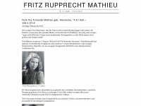 fritz-rupprecht-mathieu.de Webseite Vorschau