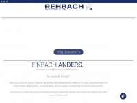rehbach-personal.de Webseite Vorschau