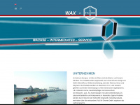 wax-tromm.de Webseite Vorschau