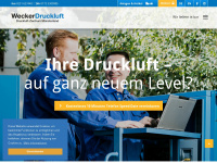 wecker.net Webseite Vorschau