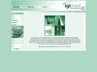 igimed.de Webseite Vorschau