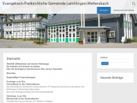 efg-weltersbach.de Webseite Vorschau