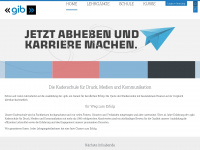 gib.ch Webseite Vorschau