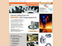 symatic-cnc.de Webseite Vorschau
