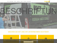 werbetechnik-odenthal.de Webseite Vorschau
