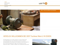 werk2-holz.de Webseite Vorschau