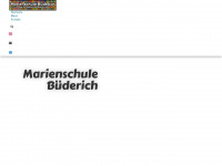 marienschule-buederich.de Webseite Vorschau