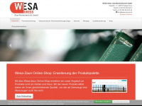 wesa-dress.de Webseite Vorschau