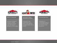 wesch.de Webseite Vorschau
