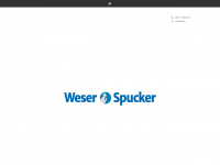 weserspucker.de Webseite Vorschau