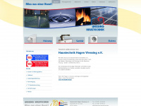 wessing-haustechnik.de Webseite Vorschau