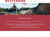 westermann-steinbruch.de Webseite Vorschau