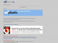news.wf-plastic.de Webseite Vorschau