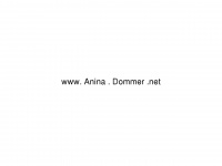 anina.dommer.net Webseite Vorschau