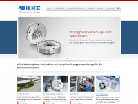 wilke-tec.com Webseite Vorschau
