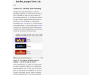 tambourcorps-lintorf.de Webseite Vorschau