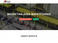 magnetanlagen.com Webseite Vorschau