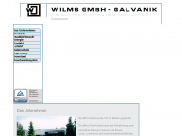 wilms-galvanik.de Webseite Vorschau