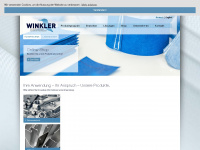 winkler-filtertechnik.de Webseite Vorschau