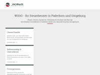 wisto.biz Webseite Vorschau