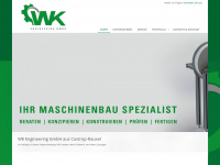 wk-engineering.de Webseite Vorschau