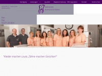 zahnarztpraxis-hp.de Webseite Vorschau