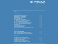 wm-hydraulik.de Webseite Vorschau