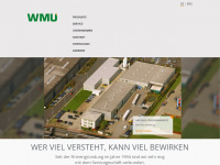 wmu-gmbh.de Webseite Vorschau