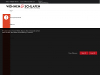 wohnen-schlafen.com Webseite Vorschau