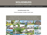 wolkenburg-immobilien.de Webseite Vorschau