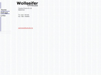 wollseifer.de Webseite Vorschau