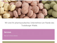 teuto-pharma.de Webseite Vorschau