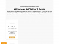 wuellner-kaiser.de Webseite Vorschau