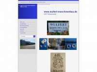 wulfert-maschinenbau.de Webseite Vorschau