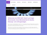 wws-wischnewski.de Webseite Vorschau