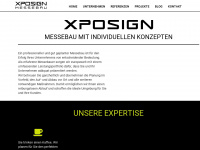 xposign.de Webseite Vorschau