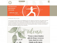 yogaschule-ashtanga.de Webseite Vorschau