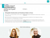 zaenker-web.de Webseite Vorschau
