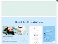 zahnarzt-brueggemann.de Webseite Vorschau