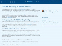 zahnarzt-dr-odenthal.de Webseite Vorschau