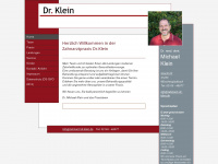 zahnarzt-dr-klein.de Webseite Vorschau