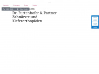 zahnarzt-furtenhofer.de Webseite Vorschau