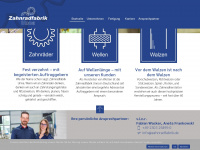 zahnradfabrik.de Webseite Vorschau