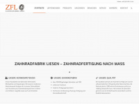 zahnradfabrikliesen.de Webseite Vorschau