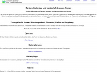zanders-gartenbau.de Webseite Vorschau
